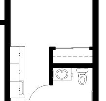 Studio, 1 bath, 305 sqft, $950, Unit 416