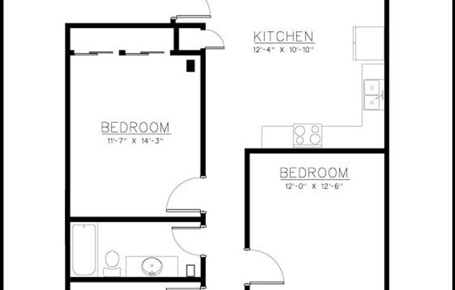 3 beds, 2 baths, 1,130 sqft, $2,050, Unit Jane 301