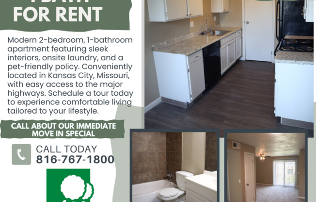 2 beds, 1 bath, 882 sqft, $1,025, Unit 9418B