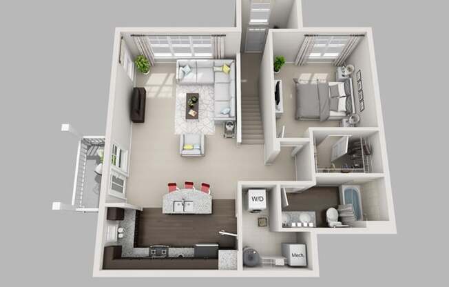 1 bed, 1 bath, $1,746