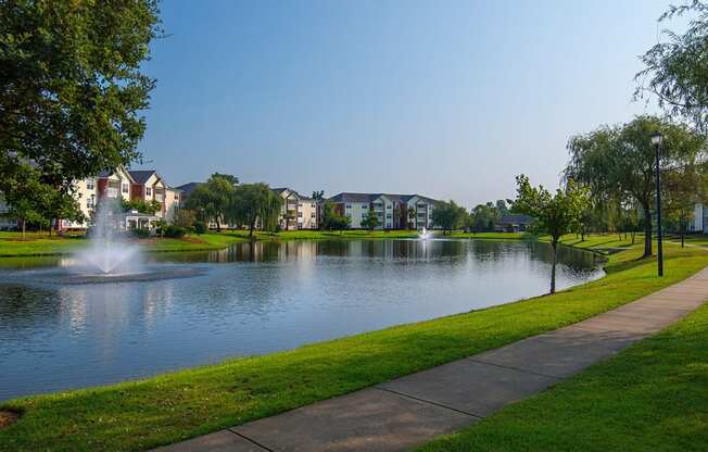View of the Lake from Apartment Building