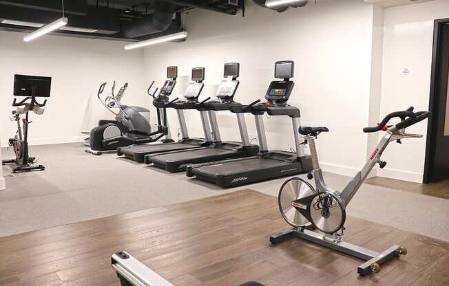 Euclid fitness center treadmills