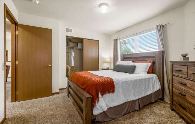 Bedroom with Large Closet