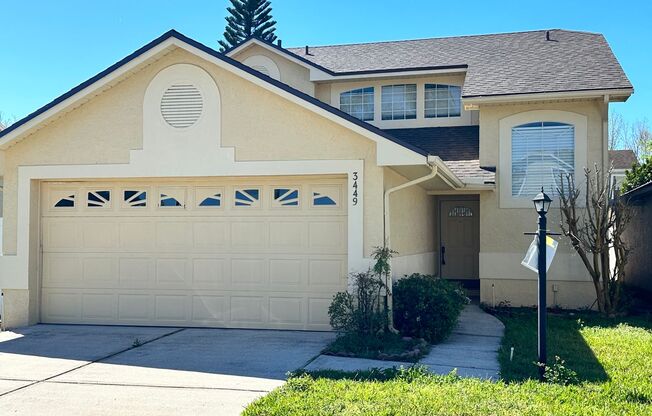 Beautiful 3 bedroom 2.5 bath home with vaulted ceilings and 2 car garage