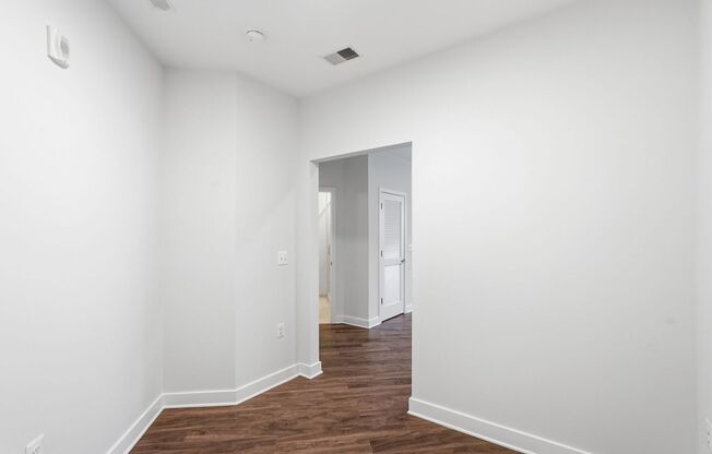 Experience modern living in this beautifully appointed junior one-bedroom/studio featuring an open and functional layout at Trafalgar Flats!