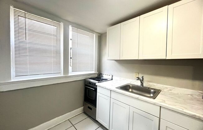 Studio Apartment Rental across from the park