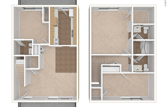 3 beds, 2.5 baths, 1,311 sqft, $1,545