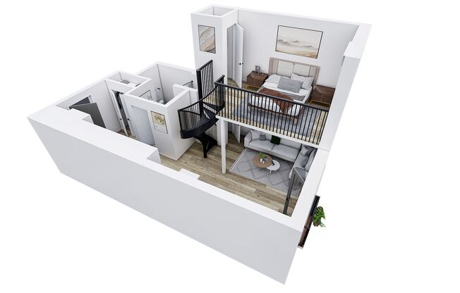 1 bed, 1 bath, 568 sqft, $1,565, Unit 403