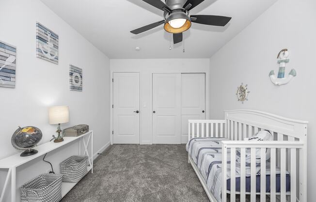 Small Bedroom at Galbraith Pointe Apartments and Townhomes*, Cincinnati