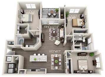 3 beds, 2 baths, 1,508 sqft, $2,030