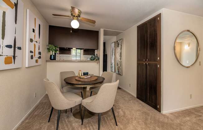 Pepperwood Model Dining Room & Storage Cabinets