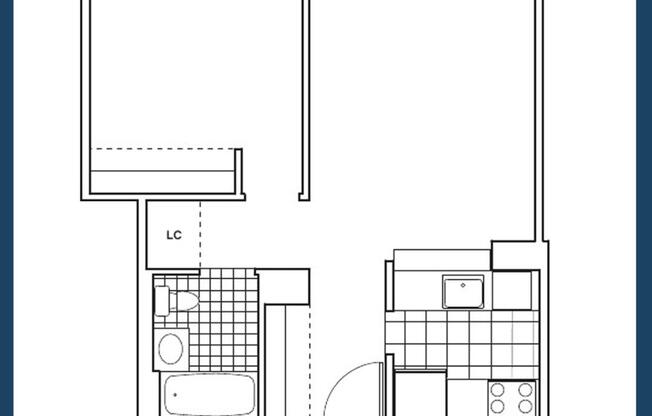 1 bed, 1 bath, $5,050, Unit 32F