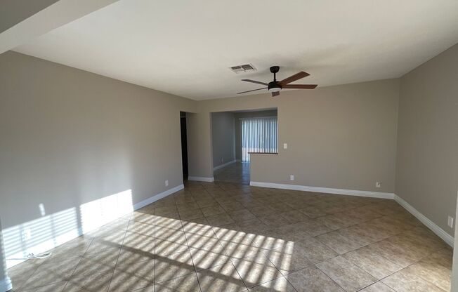 Single story home, 3br, 2bath, 1cg