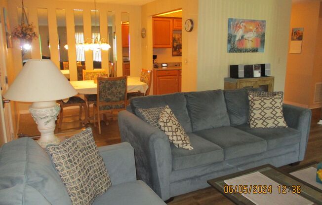 Centrally Located 2 bedroom, 2 bath, fully furnished Daytona Beach