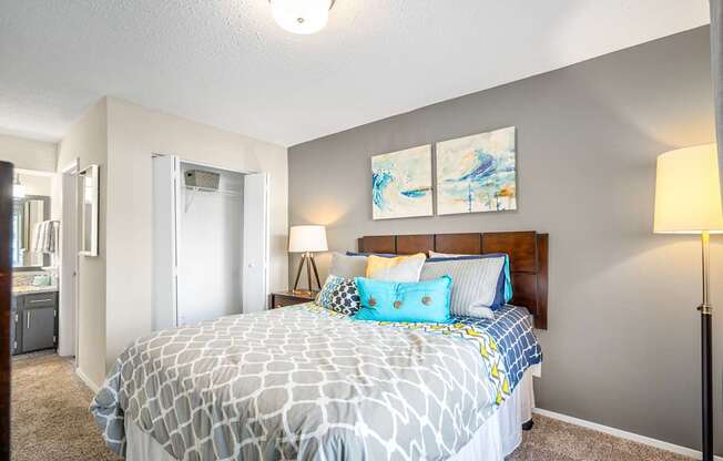 our spacious bedrooms at 701 South Apartments in Mobile, AL
