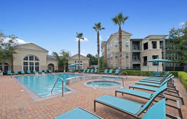 The swimming pool at The Millennium Towne Center