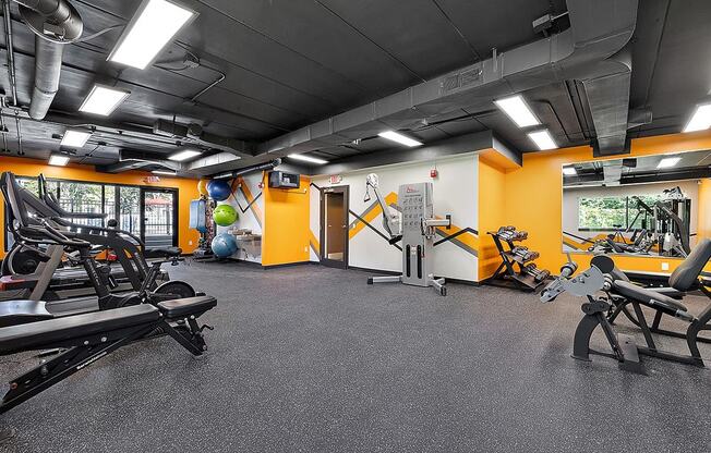 Gym at Troy Place Apartments - Troy, MI, Troy, 48084