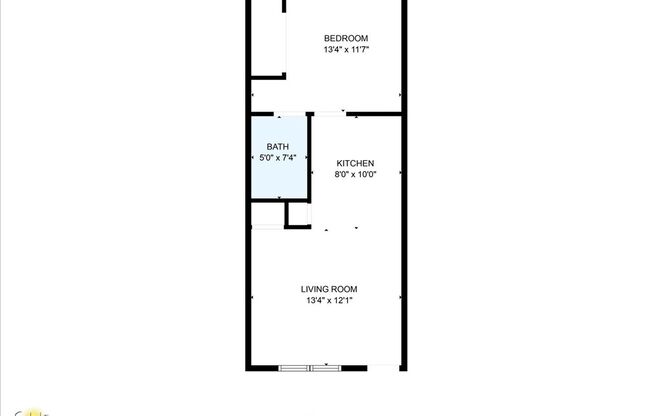 1 bed, 1 bath, $999, Unit 262