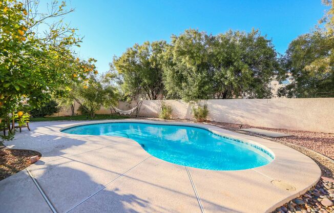 Gorgeous single story home in Silverado Ranch with Pool!