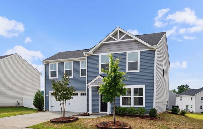 ​Beautifully F​resh Painted Carpetless 4-Bedroom, 2.5-Bath Home​ w/Many Upgrades ​in Magnolia Creek community​, Durham, Available Now!
