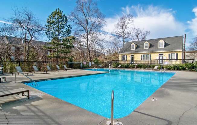 Audubon Briarcliff apartments in Atlanta Georgia photo of sparkling pool