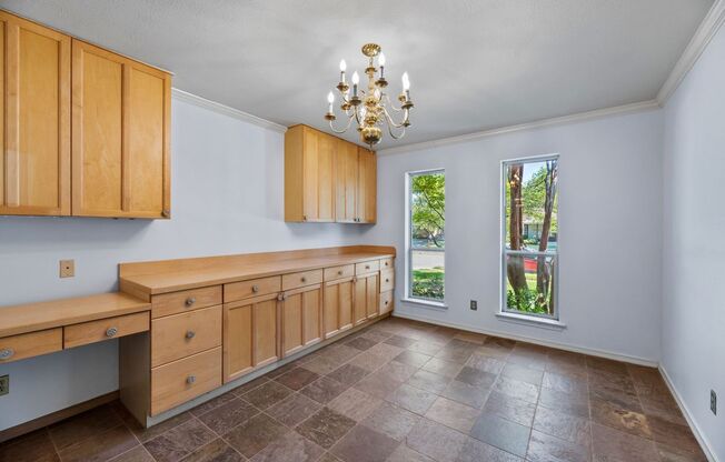 Available NOW! READY FOR MOVE IN.