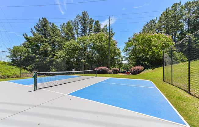 Synthetic Tennis Court at Rosemont Vinings Ridge, Georgia