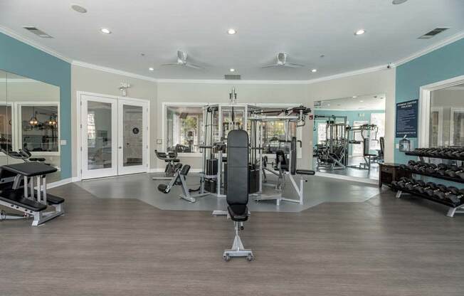 State Of The Art Fitness Center at North Pointe Apartments, Vacaville, CA