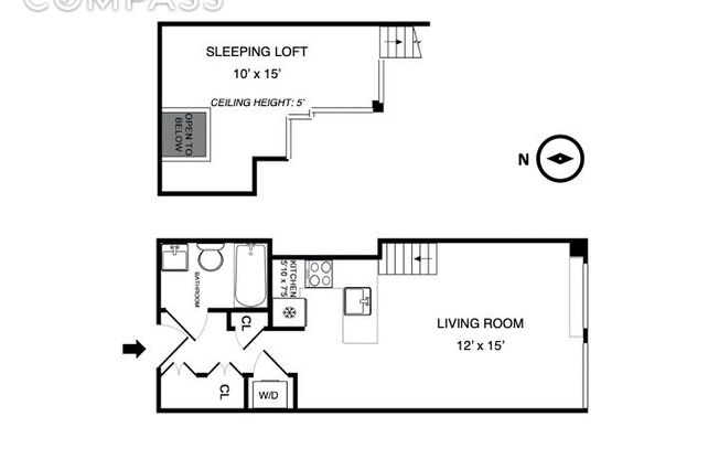 1 bed, $4,650, Unit 3G