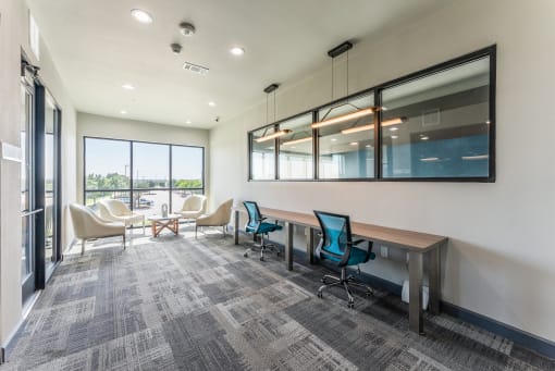 Carpeted Conference Room at Residences at 3000 Bardin Road, Grand Prairie, 75052
