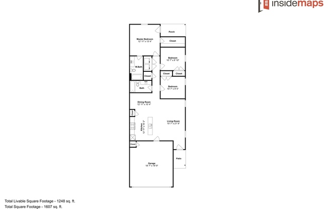 3 beds, 2 baths, $1,445