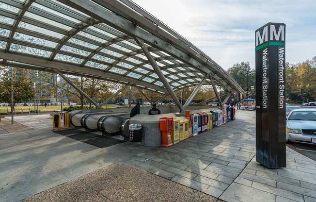 Nearby Waterfront Metro station at Valo, Washington, Washington