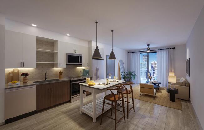Spacious 1-, 2-, and 3-bedroom apartments in Nashville, TN, with select homes offering balconies and city views.