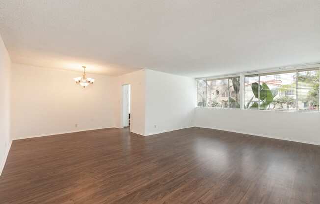 Living Room with Hardwood Floors