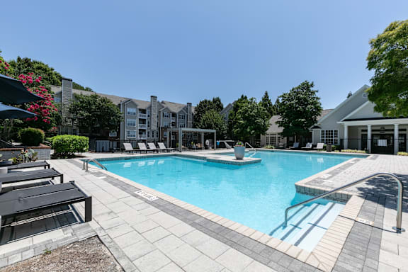 Huge Pool at Willowest in Collier Hills in Atlanta, GA 30318