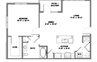 1 bed, 1 bath, 789 sqft, $925, Unit 29