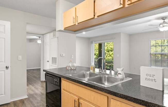 Dishwasher included