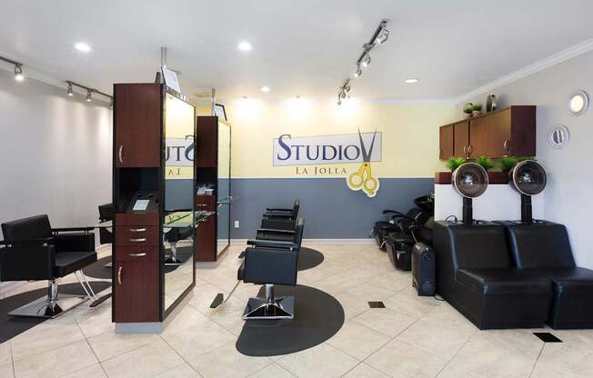 Hair Salon at La Jolla Crossroads Apartments, California