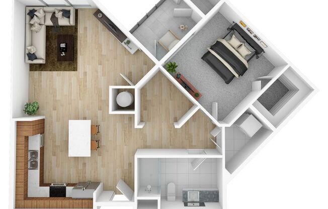 1 bed, 1 bath, 892 sqft, $1,970, Unit NEO1520#111