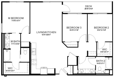 3 beds, 2 baths, 1,489 sqft, $4,675