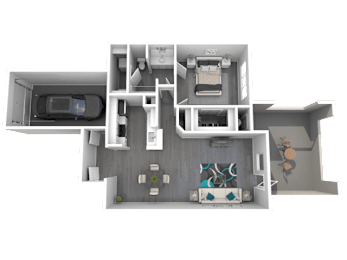 1 bed, 1 bath, 805 sqft, $1,715