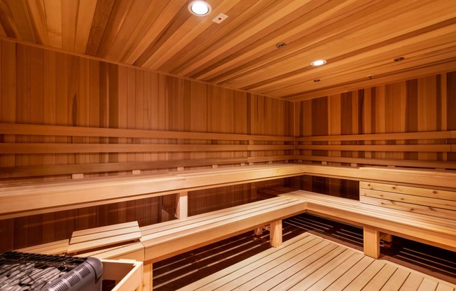 Sauna Room at The Colony, North Carolina