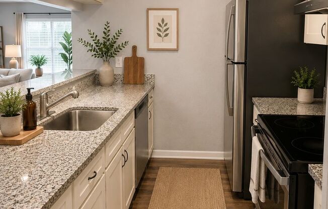 1 bed, 1 bath, 714 sqft, $1,015, Unit 111 Up