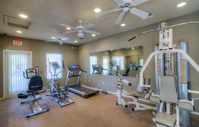 Gym at San Bellino Apartments, Glendale, AZ, 85303