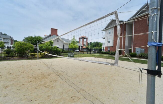 sand volleyball court outdoors in petersburg virginia