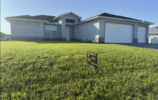 New Construction NW Cape Coral Home 4 Bedroom/ 2 Bath/ 3 Car Garage