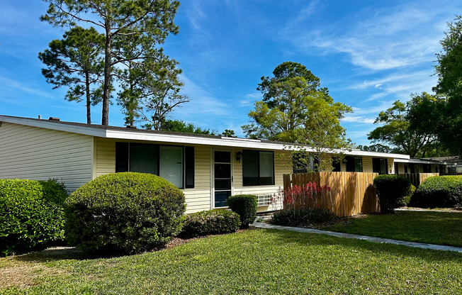 Enjoy the comfort and privacy of our thoughtfully designed one-level homes, nestled in a serene neighborhood.