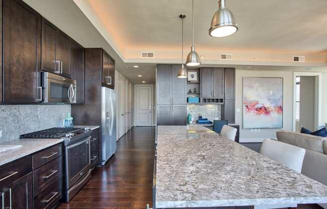 Chef-Inspired Kitchen Islands at The Jordan by Windsor, Dallas, Texas