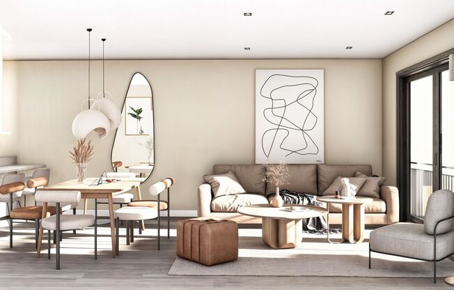 Chic 1-Bedroom Retreat: Sophisticated Living in a Prime Location