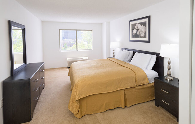 Roomy bedroom suites